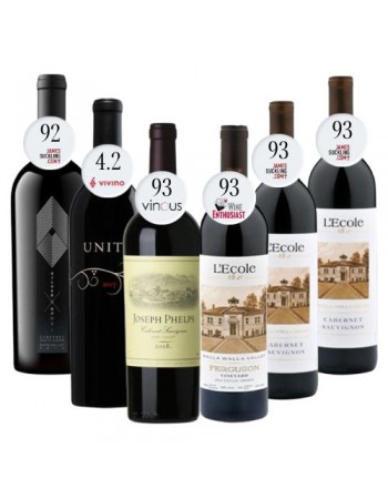 Buy 6 - Bundle Mix Best American Red Wine 11..