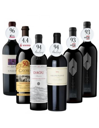 Buy 6 - Bundle Mix Best American Red Wine 15..