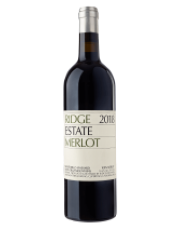 2020 Ridge Estate Merlot Santa Cruz Mountain