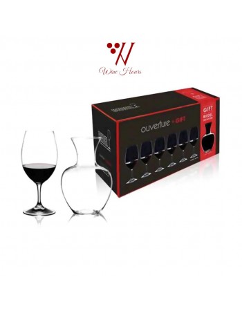 Riedel Ouverture Magnum (x6) + Apple Decanter (x1) Gift Set..