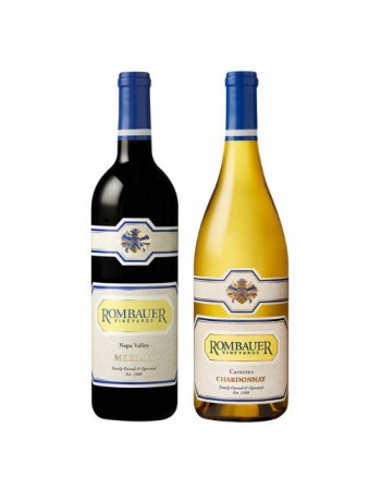 Buy 2 - Rombauer Soulmate Merlot and Chardonnay..