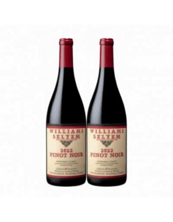 Buy 2 - 2022 Williams Selyem Sonoma Coast Pinot Noir..