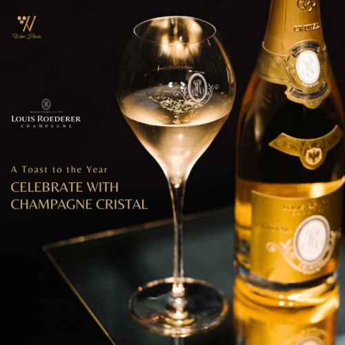 A Toast to the Year : CELEBRATE WITH CHAMPAGNE CRISTAL