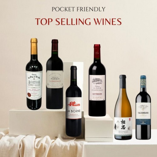 Top-Selling Wines from St. Emilion, Spain, and Shunyi Cellar
