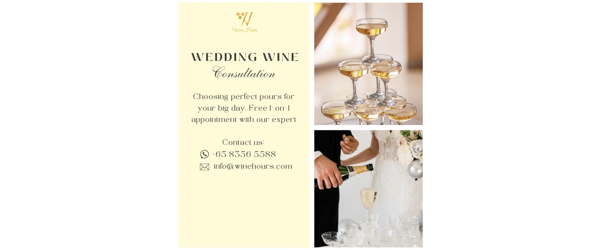 Wedding Service: One-on-One Consultations for Wedding Couples